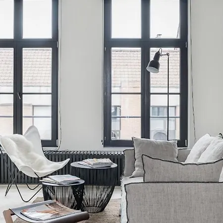 Maison12 - Design With Terrace And View Over Towers דירה גנט